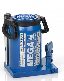 На сайте Трейдимпорт можно недорого купить Домкрат бутылочный г/п 50000 кг. MEGA BR50. 